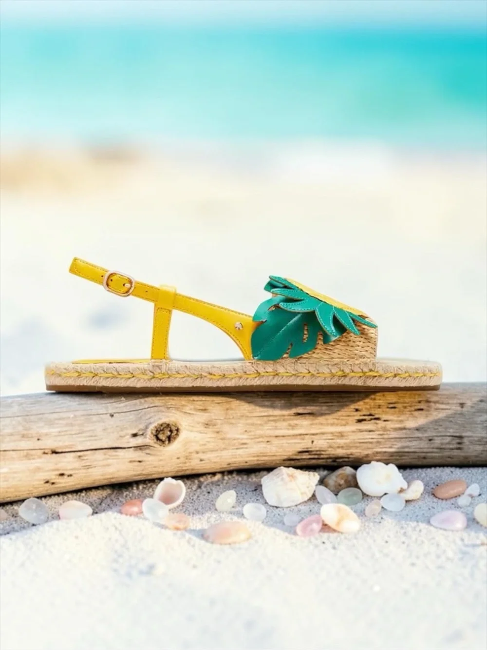 NWOB kate spade New York Pineapple Espadrille Sandals Size 8.5 Retails $195